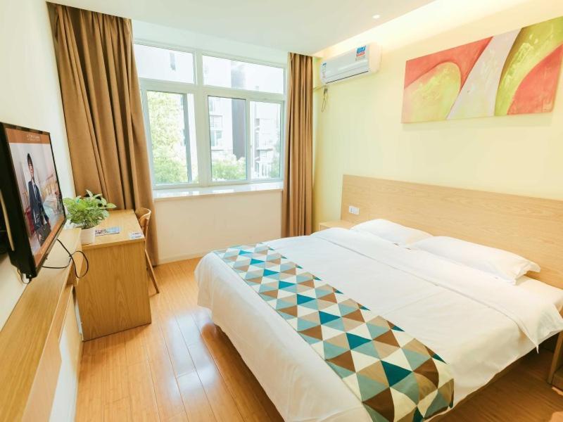 Shell Shanghai Jiadingbei Subway Station Shuping Road Hotel Luaran gambar