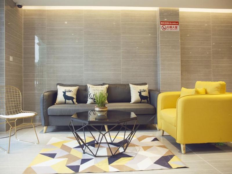 Shell Shanghai Jiadingbei Subway Station Shuping Road Hotel Luaran gambar